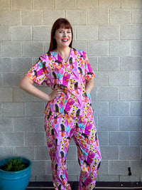 Bush Fanfare Scrub Set