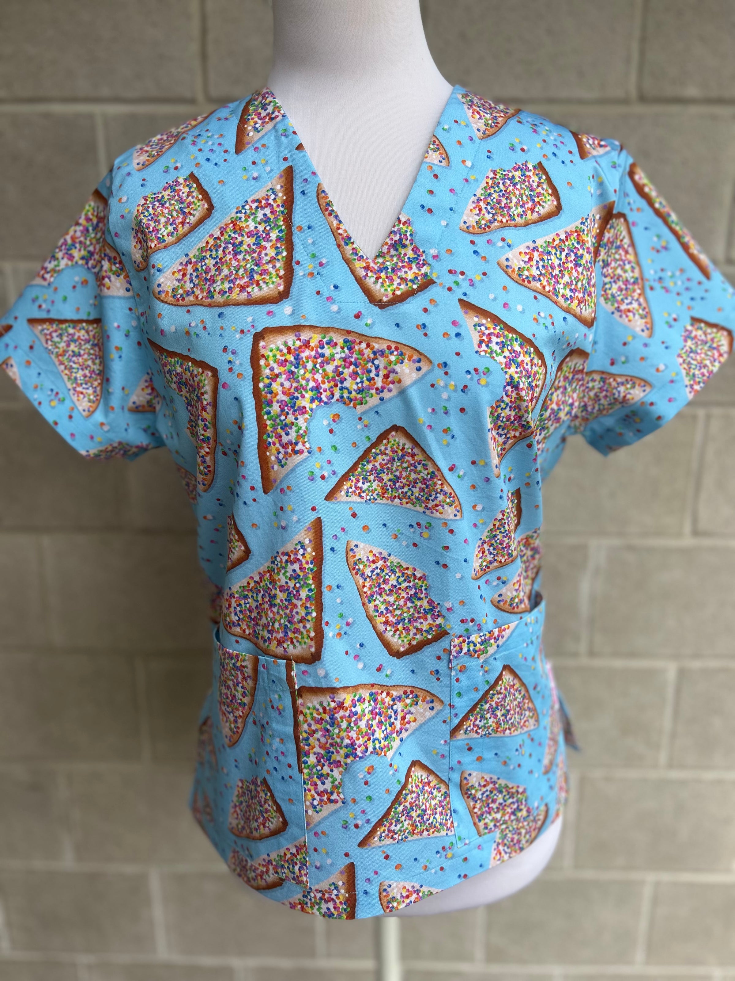 Fairy Bread Scrub Top (Pre-order)