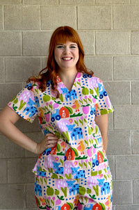 Little Moo Scrub Top (Pre-order)