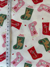 Christmas stockings scrub top