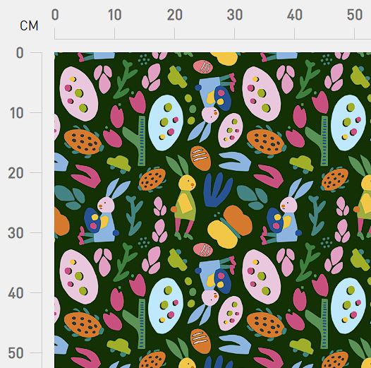 Easter Play forest Scrub Top (Pre-order)