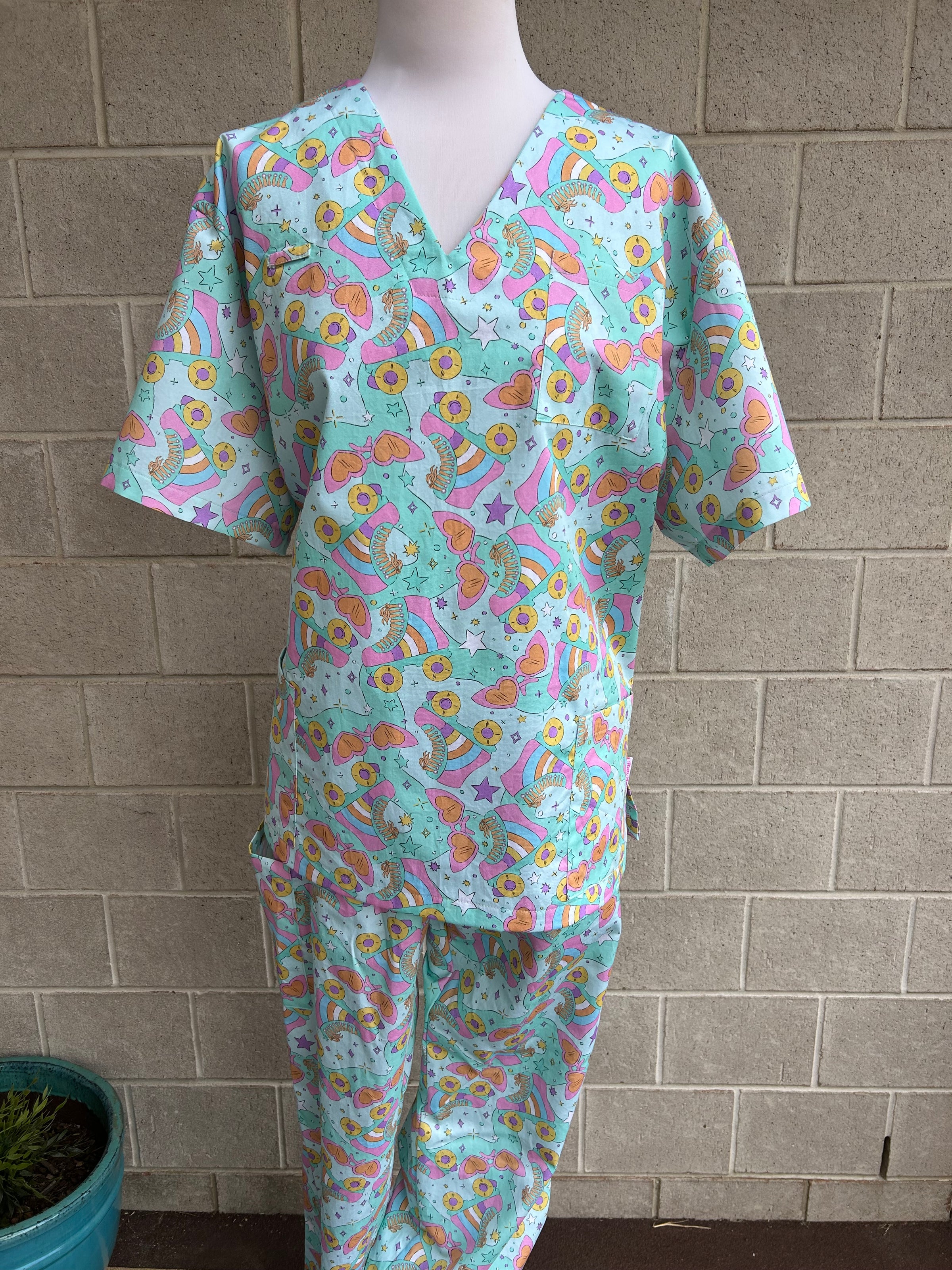 Retro Skates Scrub Set (Pre-order)