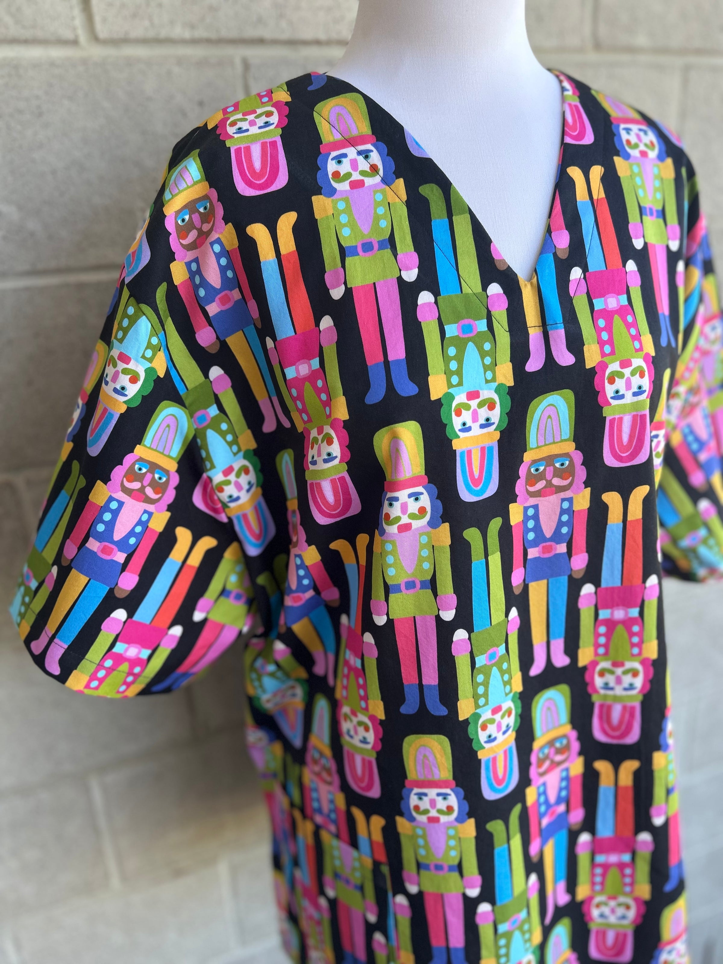 Nutty so bright Scrub Top (Pre-order)