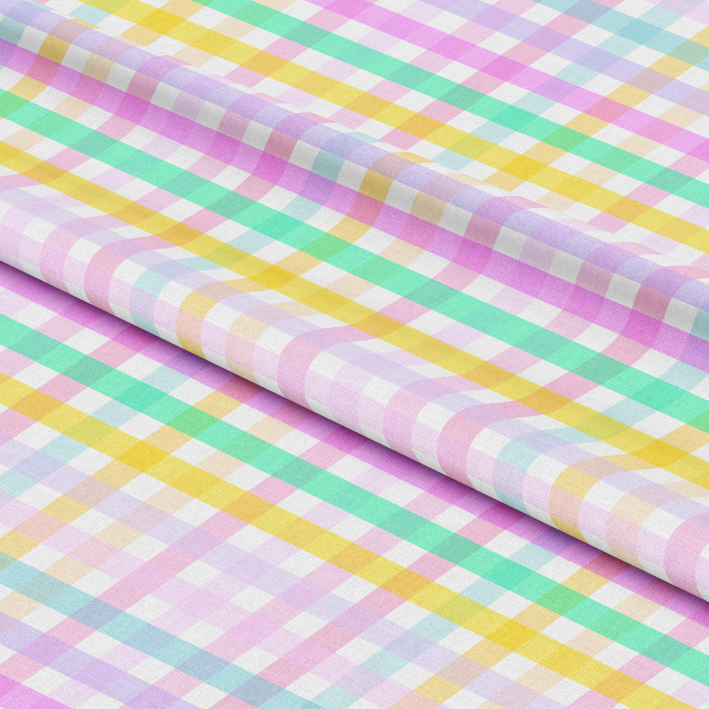 Sweet Teatime Gingham Scrub Top (Pre-order)