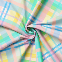 Blissful Plaid Scrub Top (Pre-order)