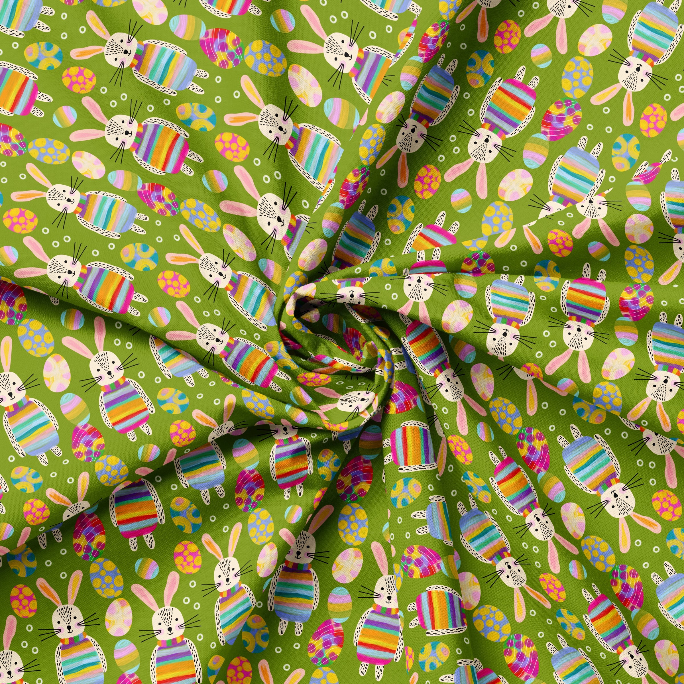 Jubilant Bunnies Egghunt Scrub Top (Pre-order)