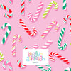 Candy canes scrub top (pre order)