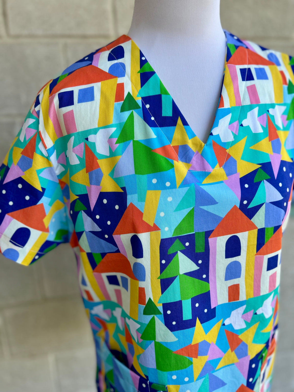 Starlight Village Scrub Top (Pre-order)