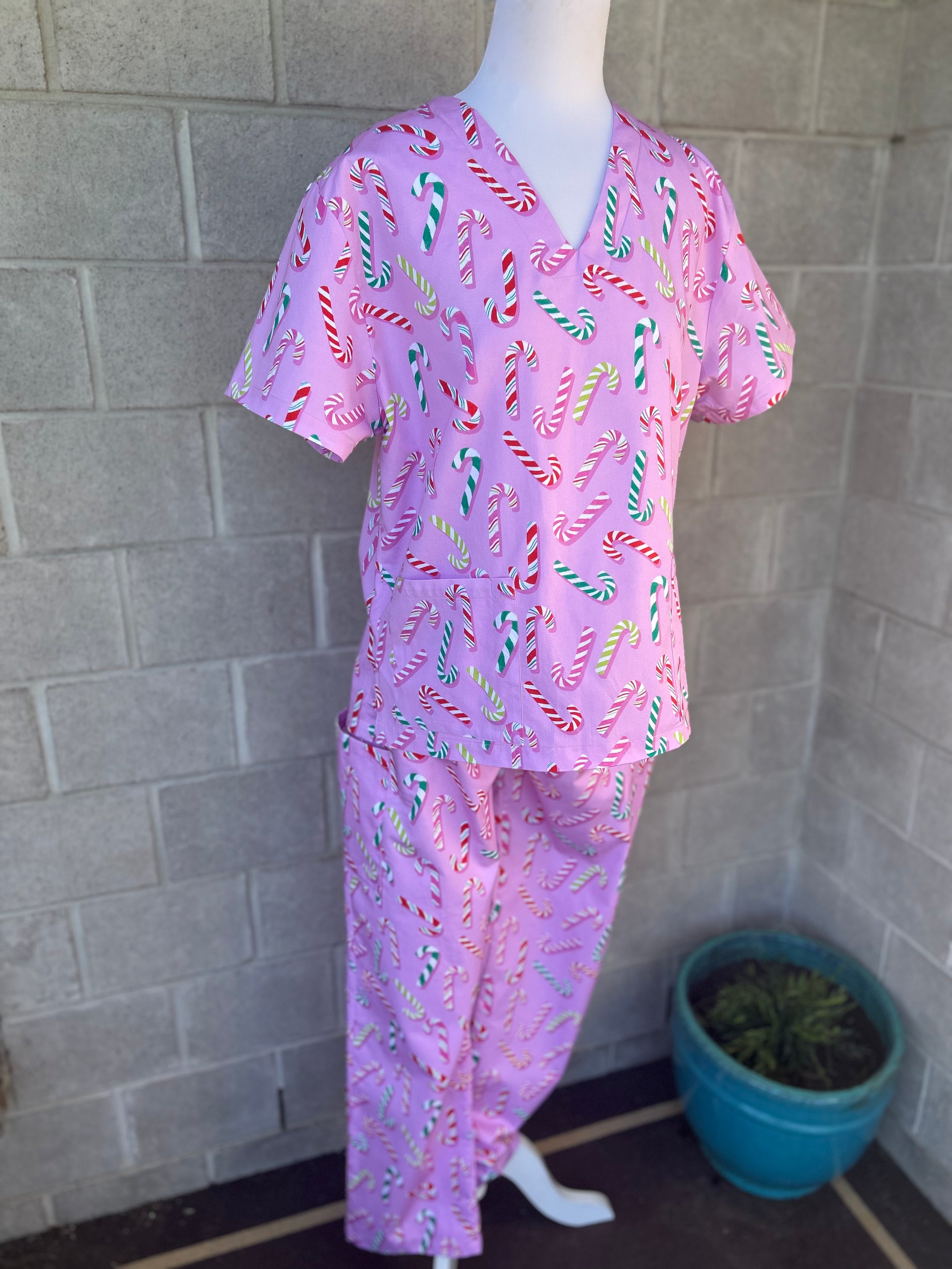 Candy Canes Scrub Set (Pre-order)