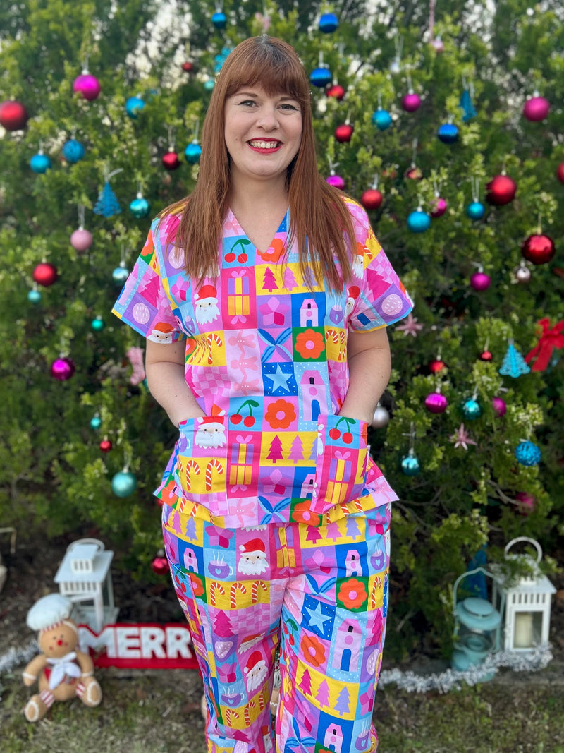 Jolly Dream house scrub Set (Re-stock coming November)