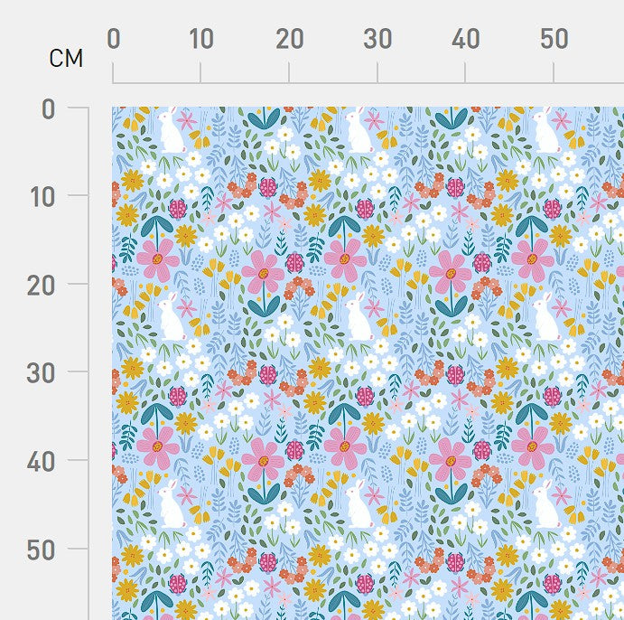 Bunny Lakeside Field Scrub Top (Pre-order)