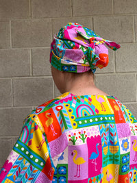 Flamingo freedom Scrub Cap (for long hair)