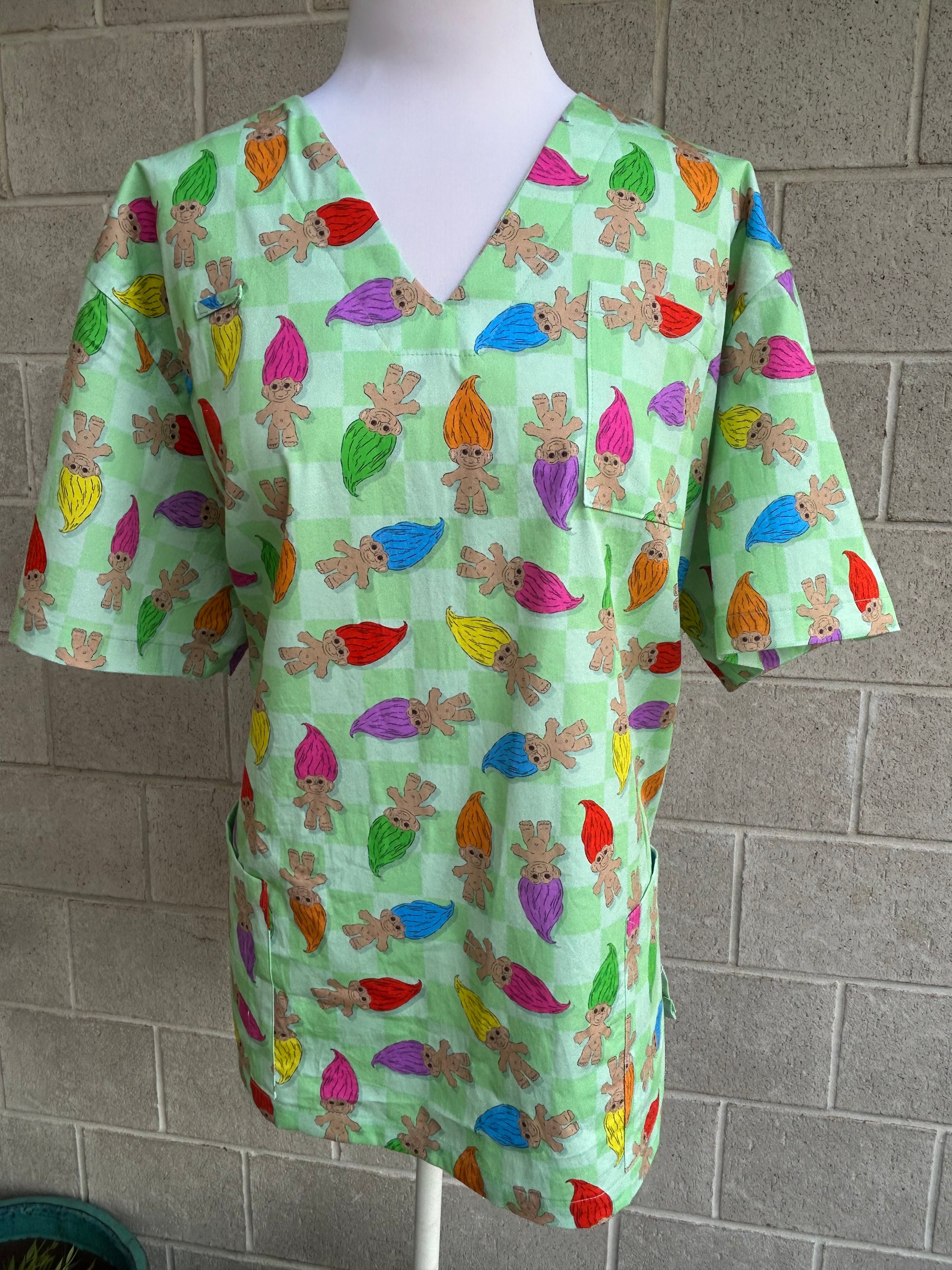 Trolls Scrub Top (Pre-order)