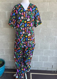 Aussie Christmas scrub Set