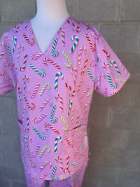 Candy Canes Scrub Set (Pre-order)