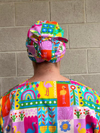 Flamingo freedom Scrub Cap (for long hair)