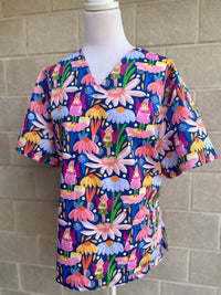 Elven Grove Scrub Top