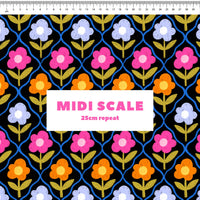 Bright Blooms Scrub Top (Pre-order)