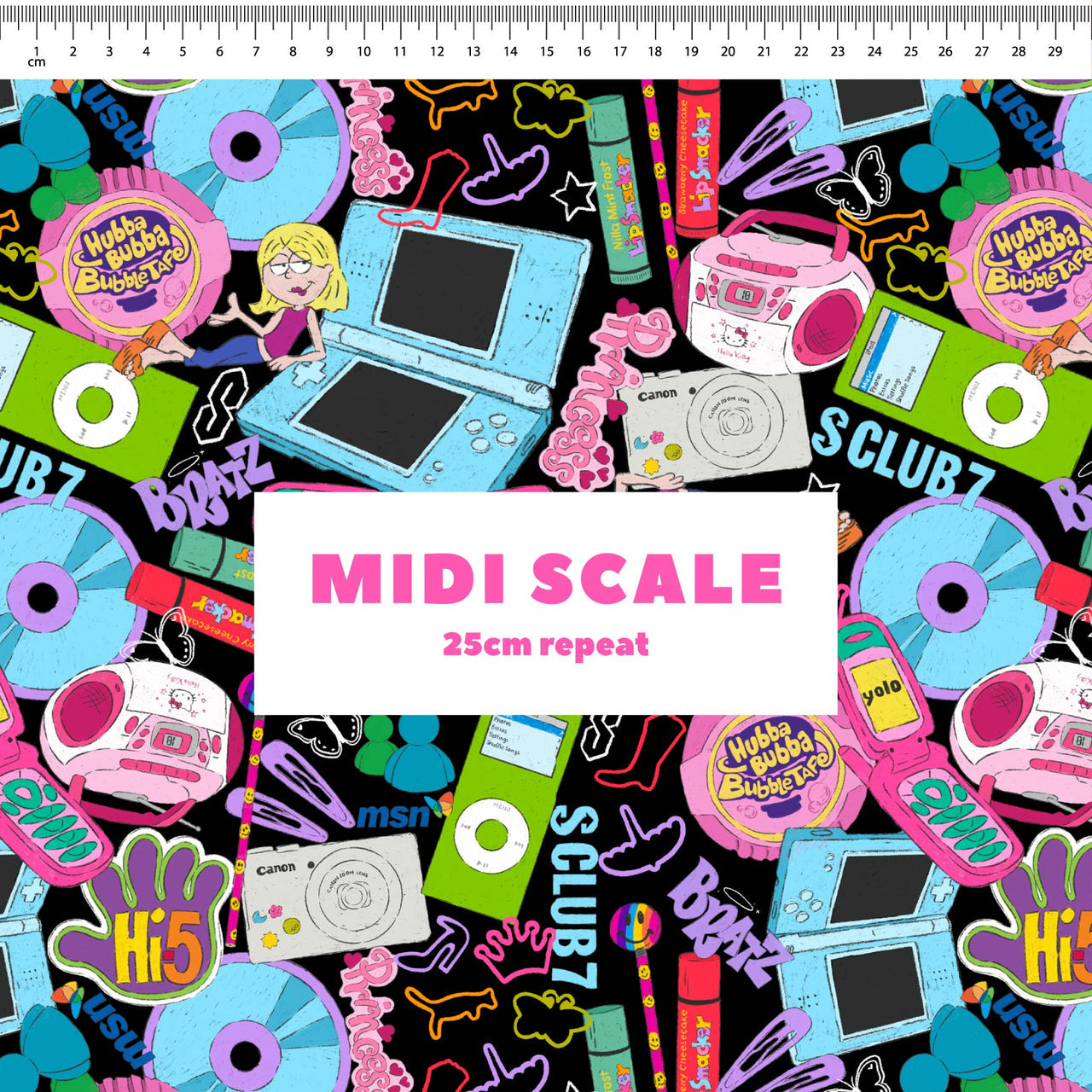 00’s Mash up Scrub Top (Pre-order)
