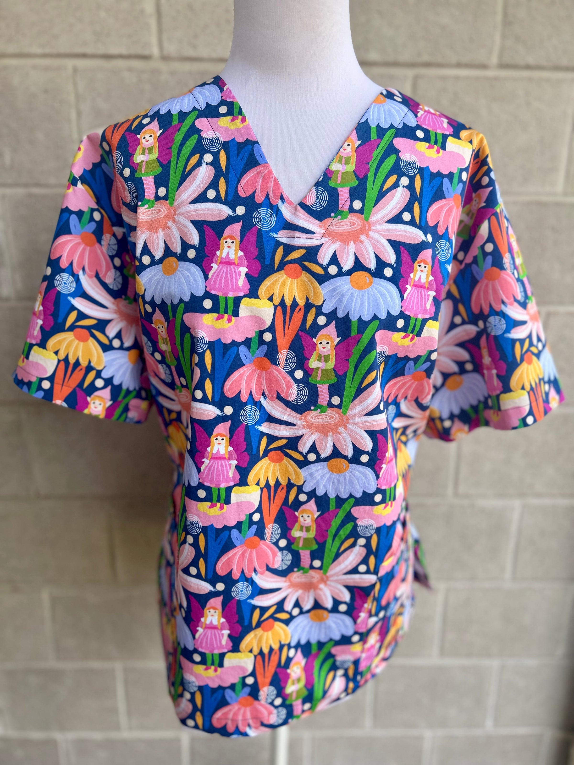 Elven Grove Scrub Top