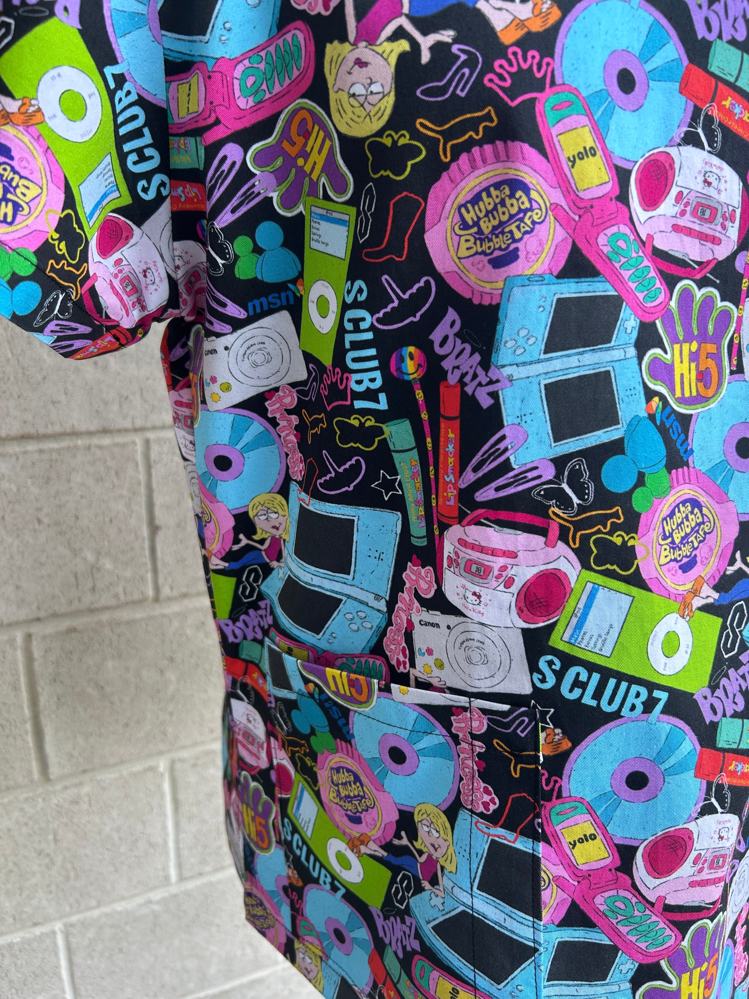 00’s Mash up Scrub Top (Pre-order)