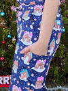 Gingerbread Village Scrub Set
