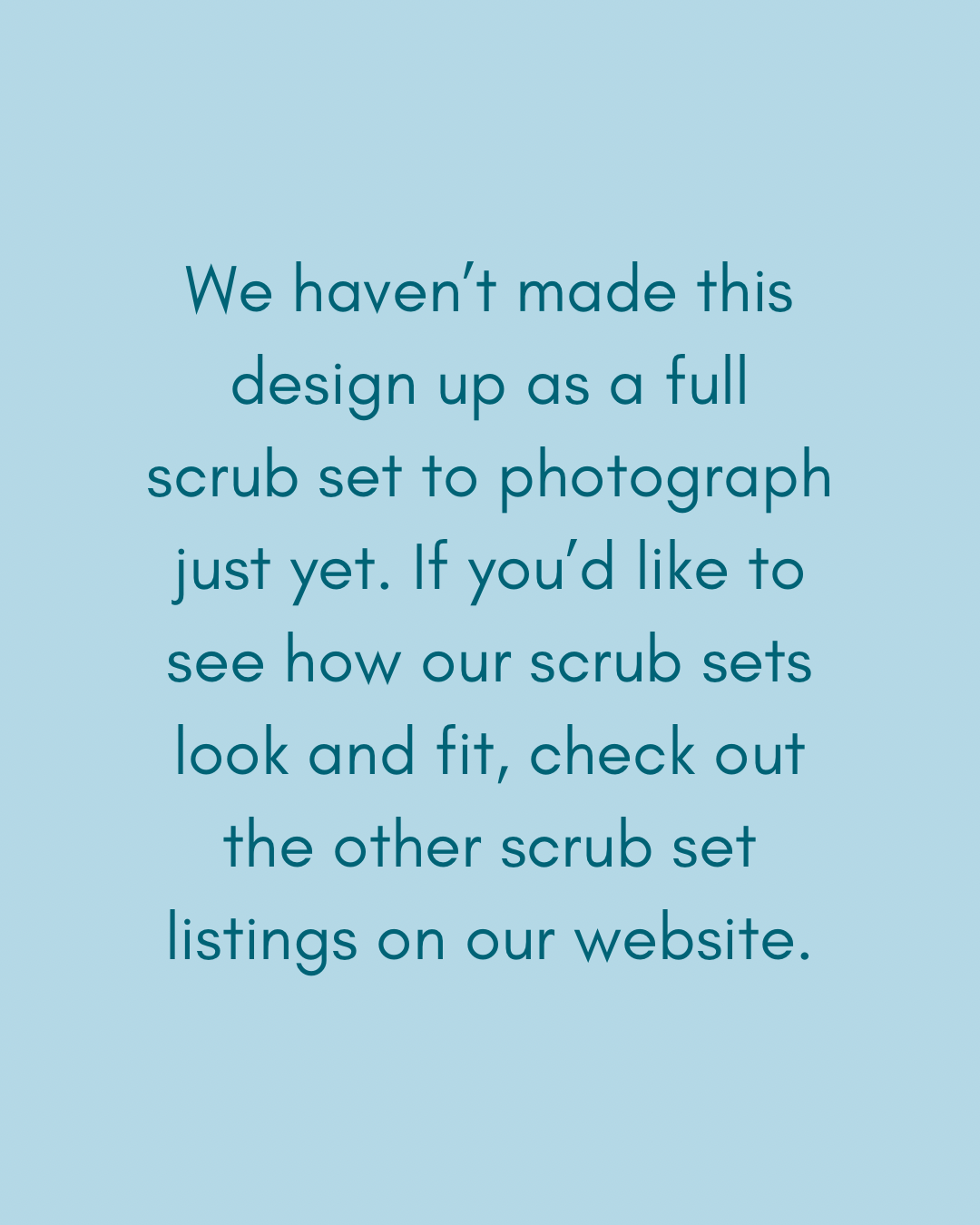 Collie Cute Tangerine Scrub Set (Pre-order)