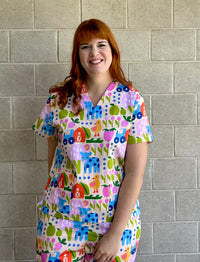 Little Moo Scrub Top (Pre-order)