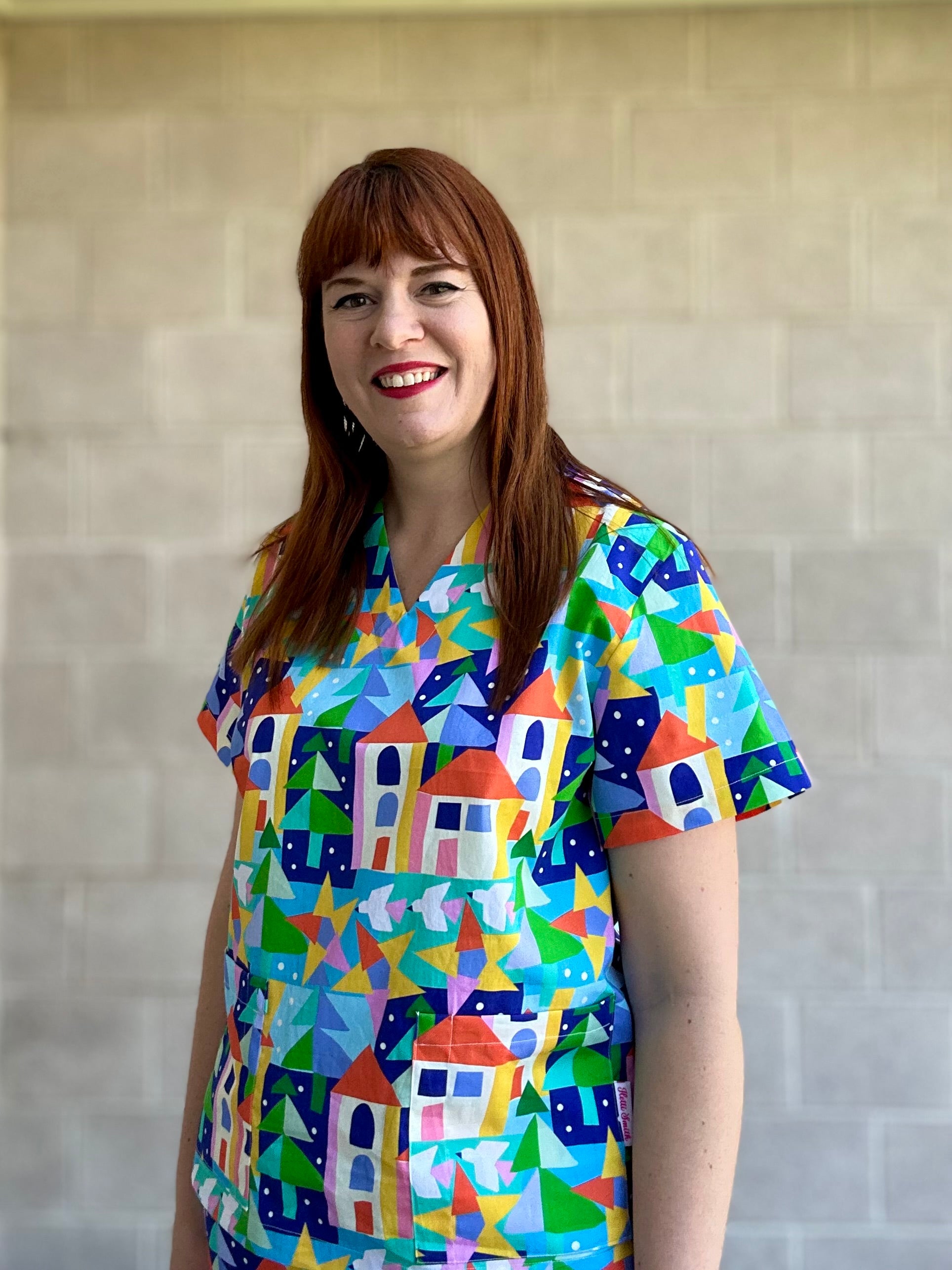 Starlight Village Scrub Top (Pre-order)
