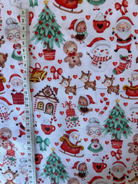 Sweet Christmas things scrub top (one left Size XS, S, M, L or XL only)