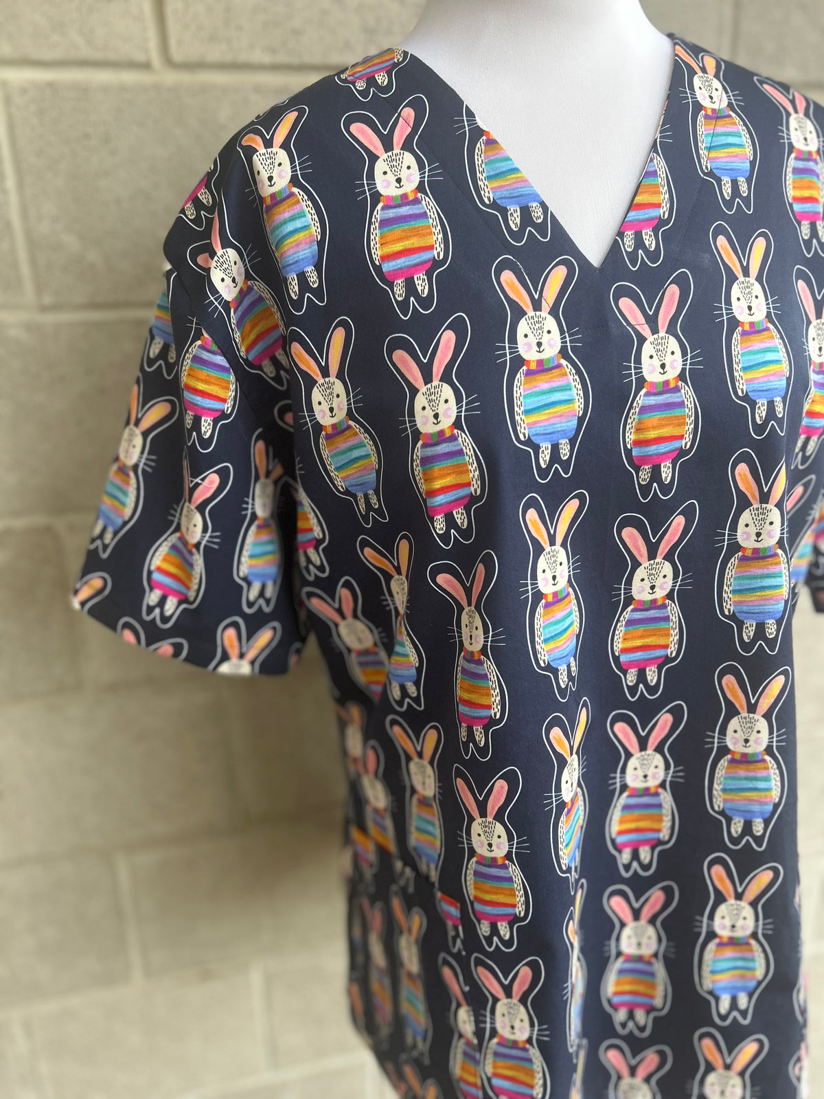 Jubilant Bunnies scrub Set