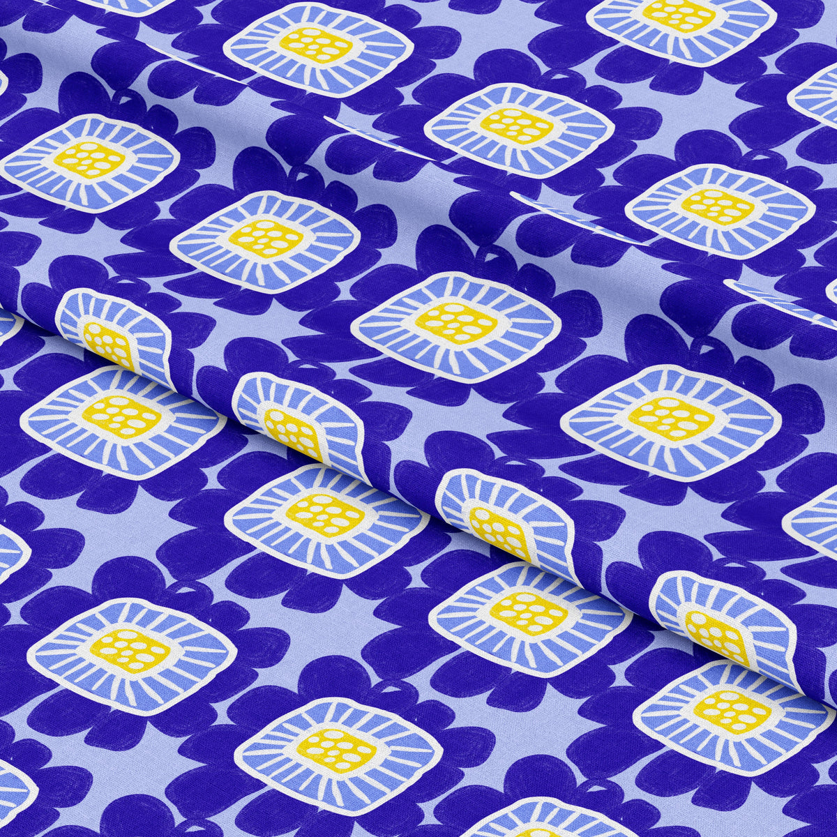 Riku Flower Seaside Scrub Top (Pre-order)