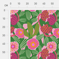 Honeycomb Flower Scrub Top (Pre-order)