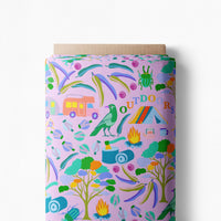 Little Oz Outdoors lilac Scrub Top (Pre-order)