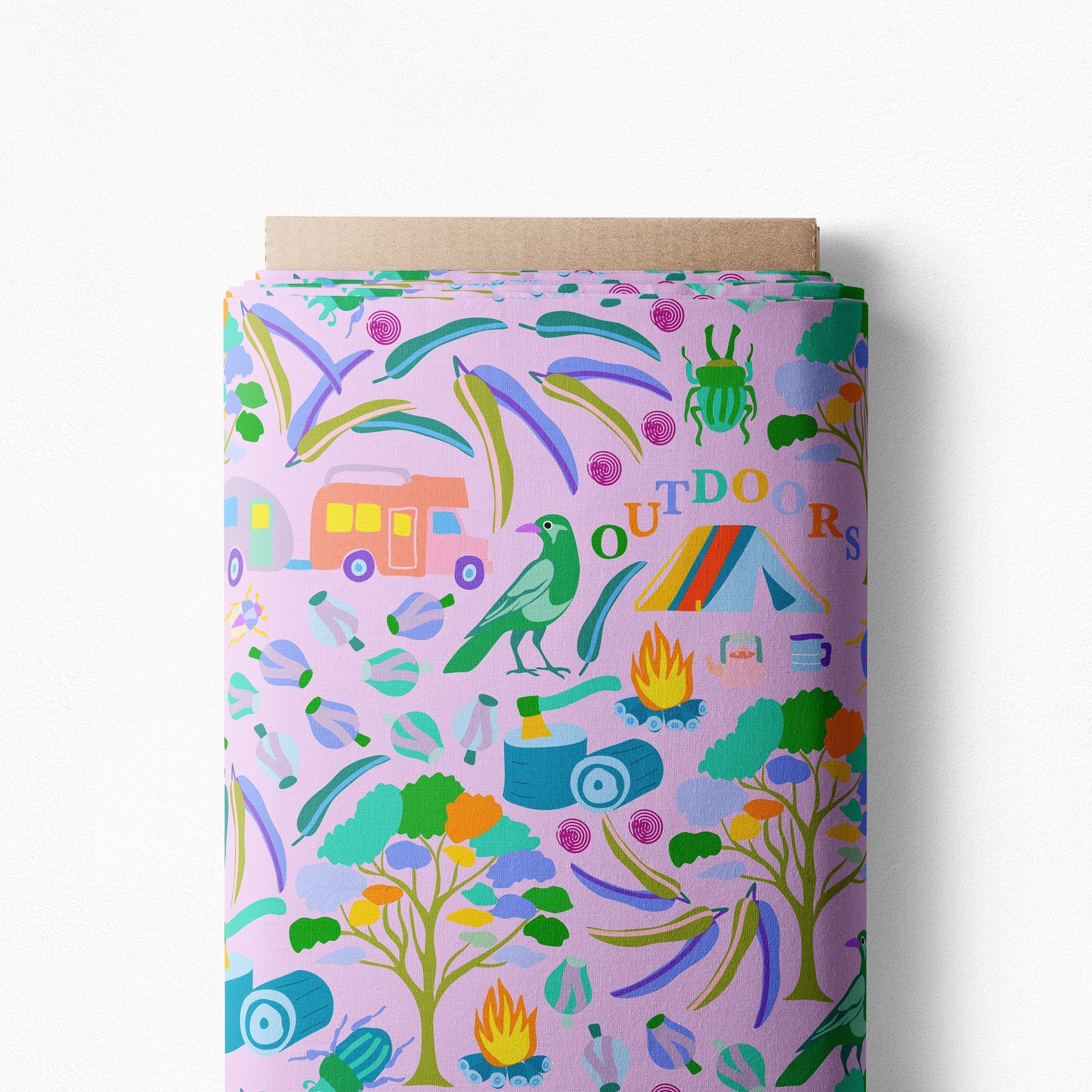 Little Oz Outdoors lilac Scrub Top (Pre-order)