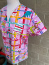 Cute things party scrub top