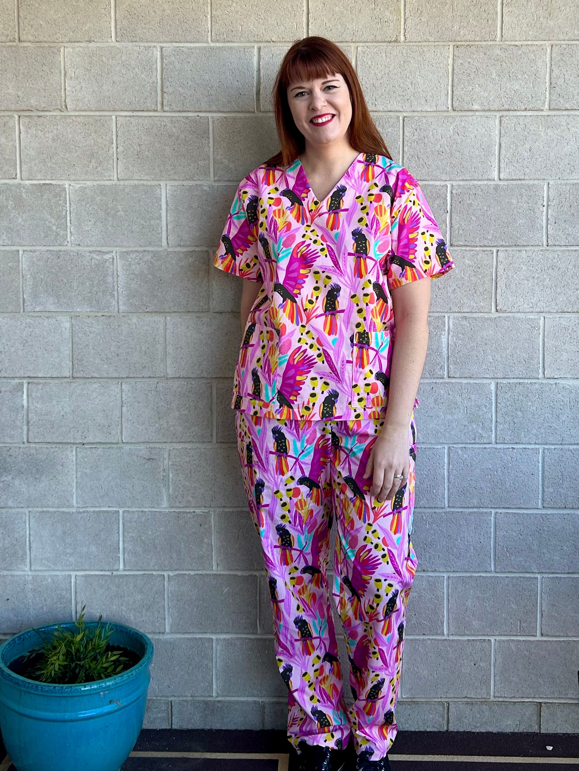 Bush Fanfare Scrub Set