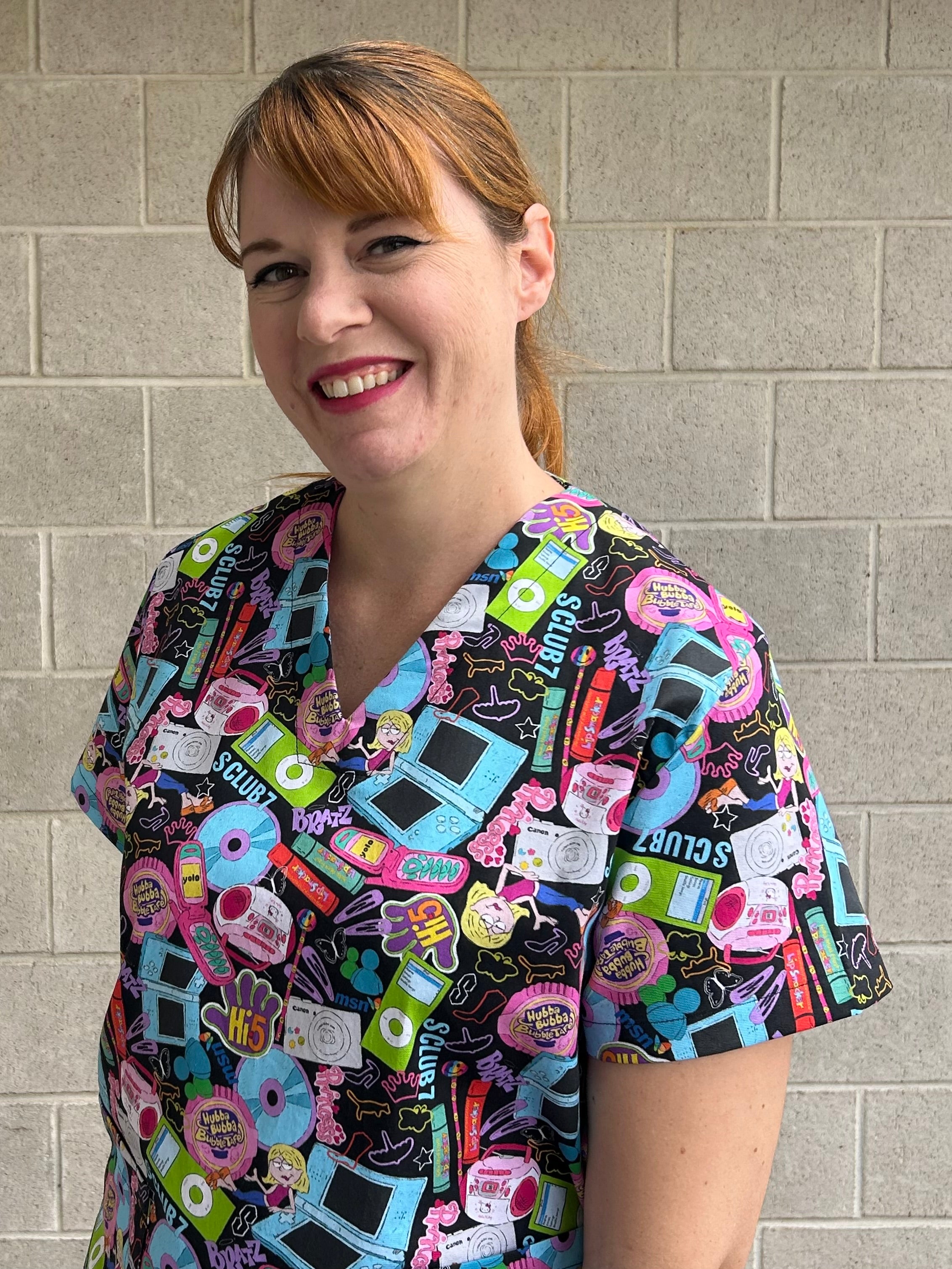 00’s Mash up Scrub Top (Pre-order)