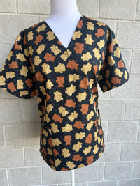 Tiny Teddies Scrub Top (Pre-order)