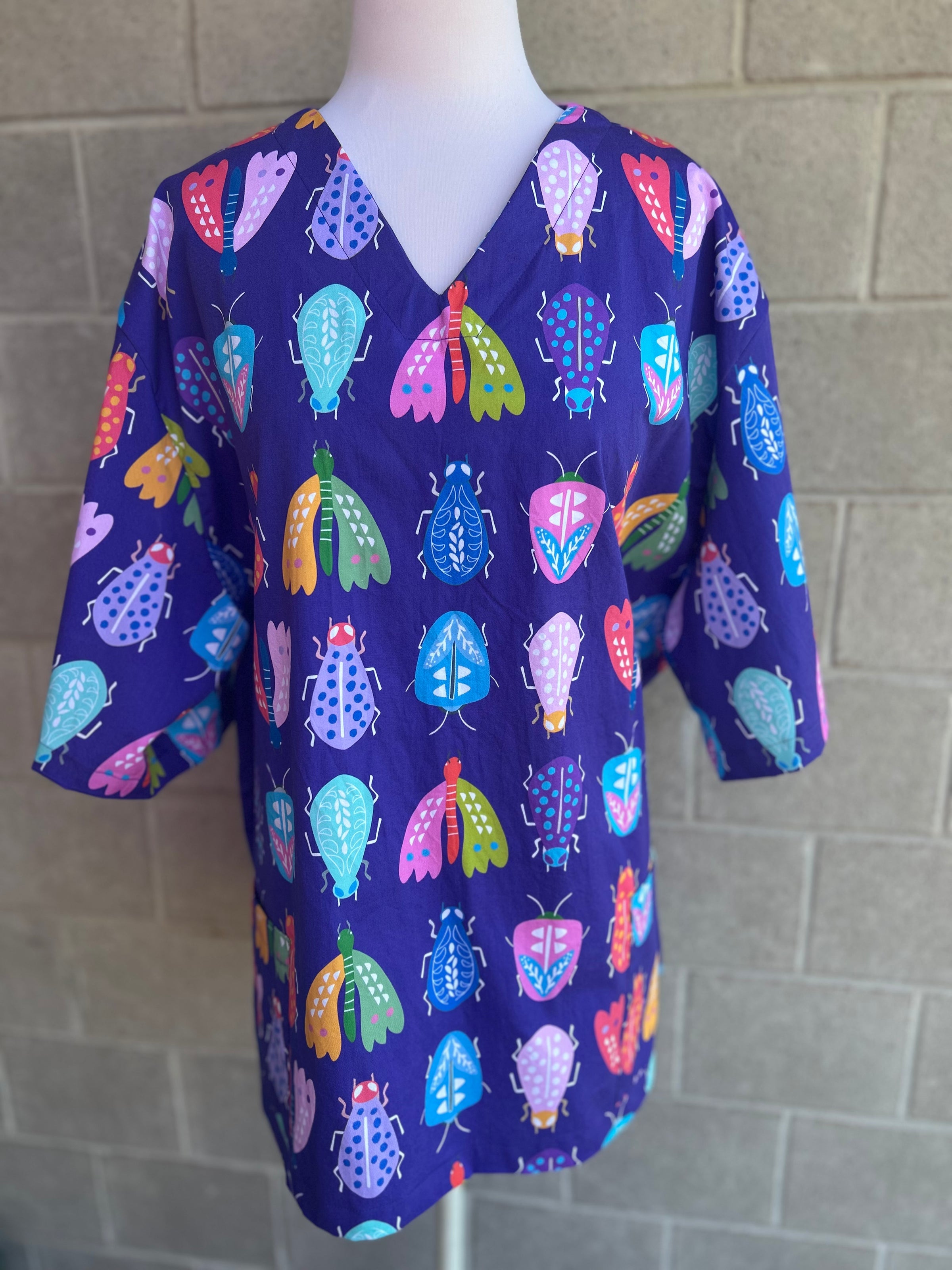 Jewel Bug Scrub Top