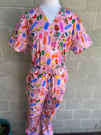 Aussie Christmas Scrub Set (Pre-order)
