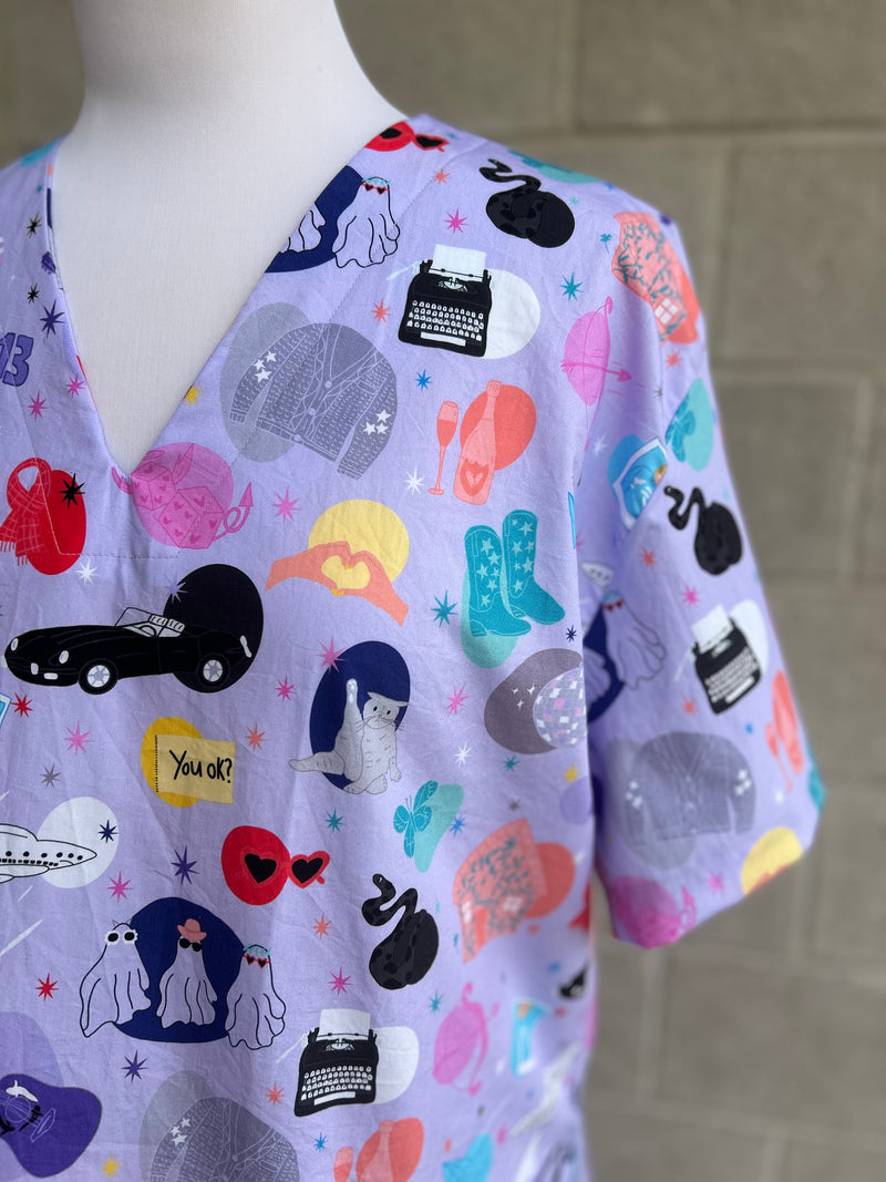 Eras scrub top (April pre-order)