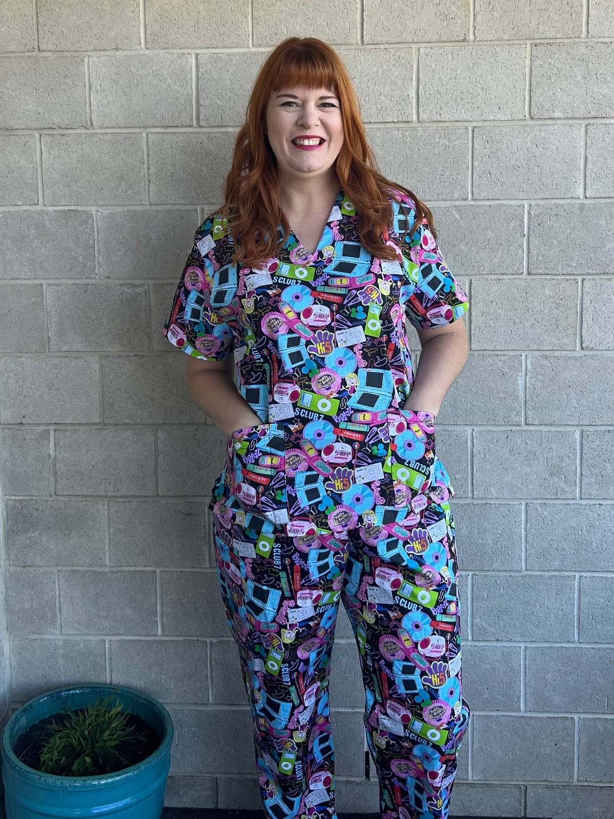 00’s Mash up Scrub Set (Pre-order)