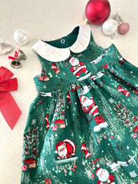 Green Santa Dress