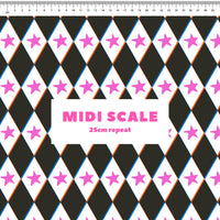 Harlequin Scrub Top (Pre-order)