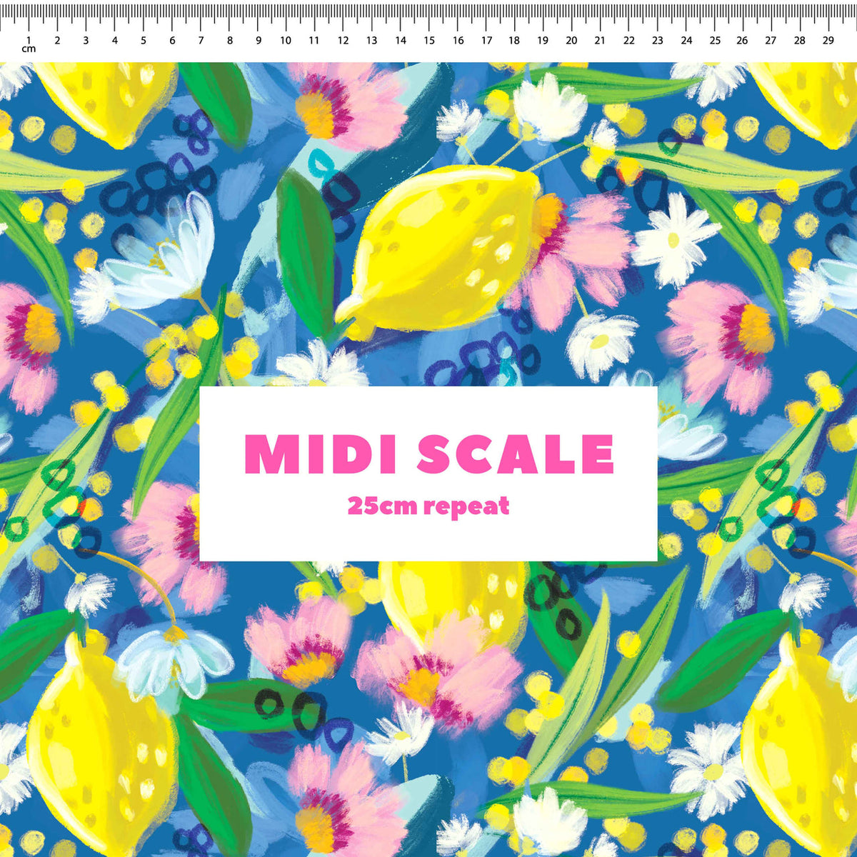 Lemon Wattle Scrub Top (Pre-order)
