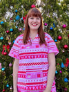 Wrapped in Ribbons Scrub Set