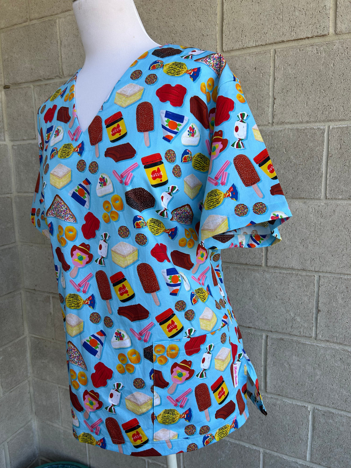 Aussie Favourites Scrub Top (Pre-order)