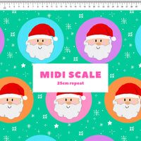 Jolly Santas Scrub Set (Pre-order)