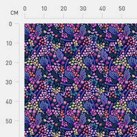 Velvet Garden Indigo Scrub Top (Pre-order)